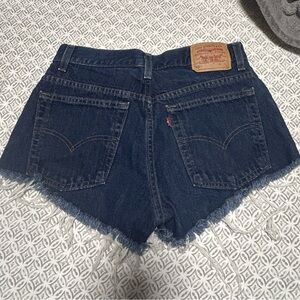 Levi's Women's Jean Shorts - Deep Indigo